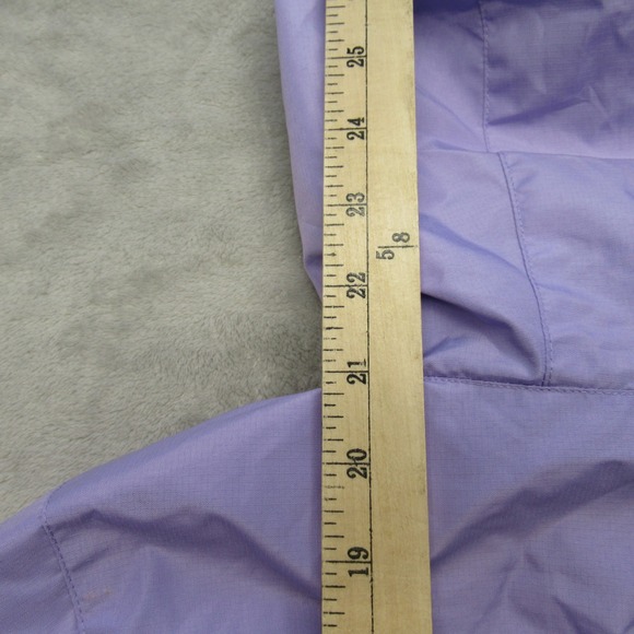 Eddie Bauer Jacket Kids XS 5/6 Purple Hooded Waterproof Removable Liner 3in1 NEW - Picture 10 of 14